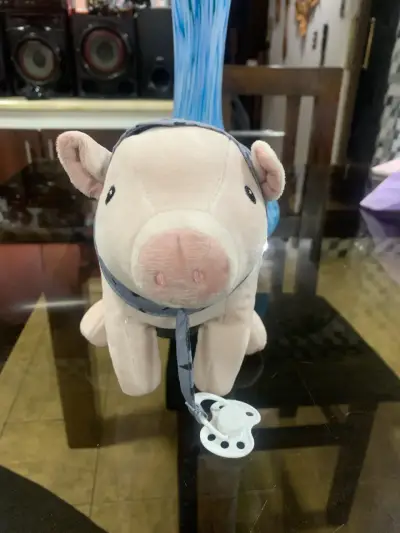 Pelucha cerdito con chupete - miniatura 2