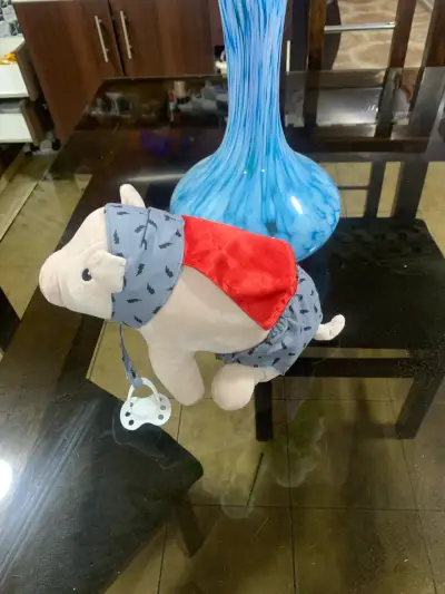 Pelucha cerdito con chupete - miniatura 3
