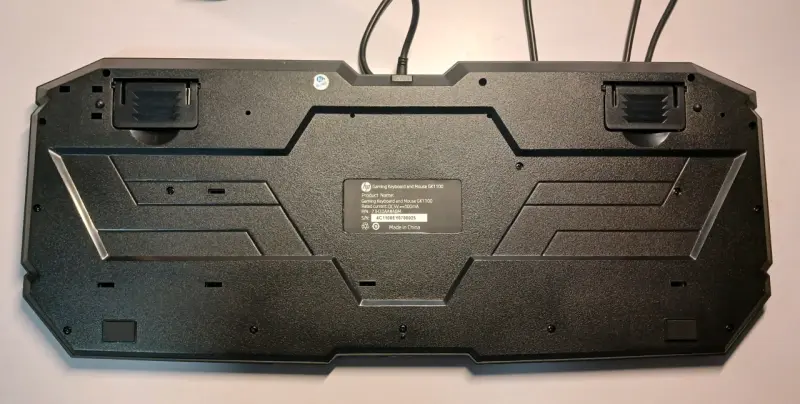 Teclado HP GK 1100 con RGB - 2