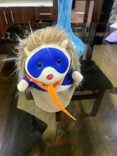Peluche disfrazado de león - miniatura 1