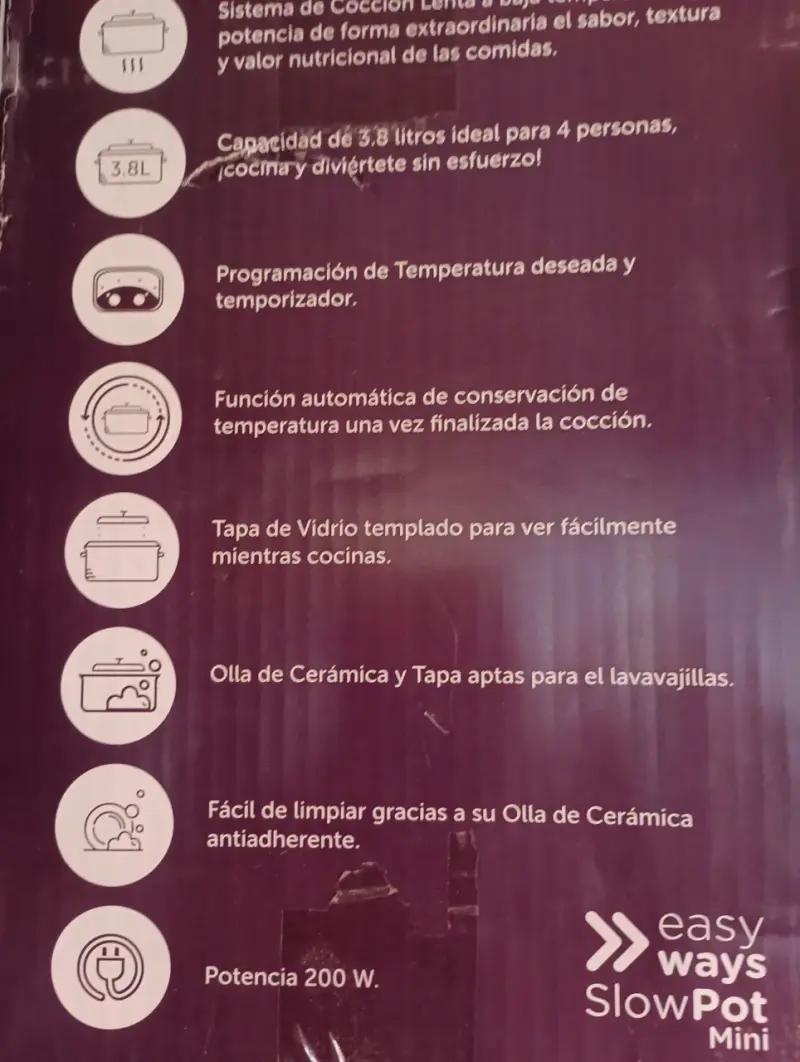 Olla de cocción lenta Easy Ways - 4