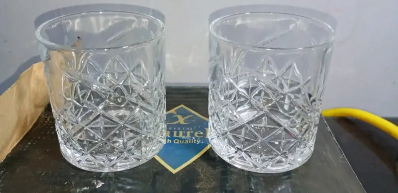 Juego de copas cristal tallado - 3