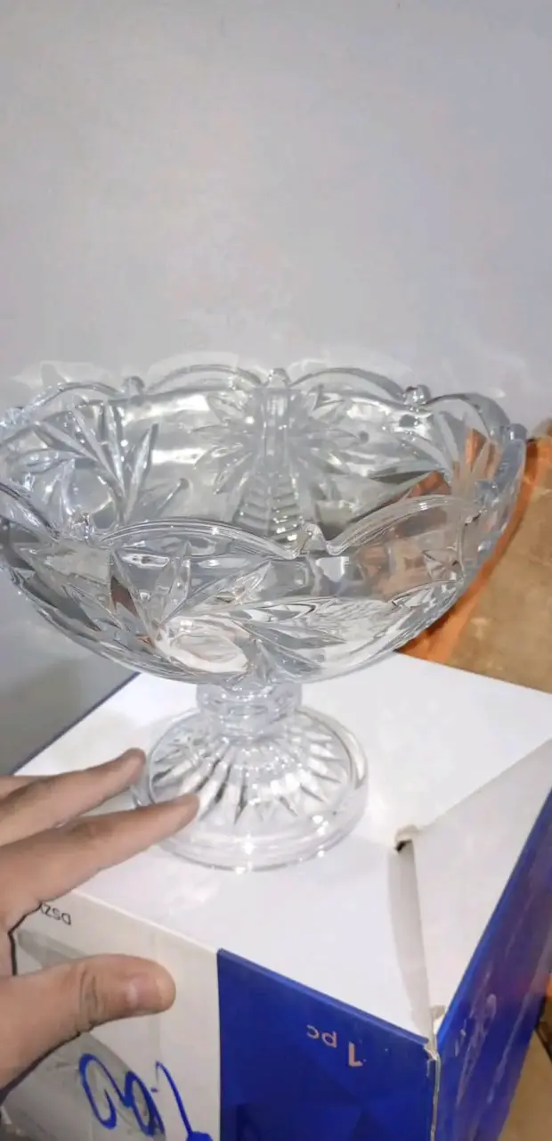 Juego de copas cristal tallado - 5