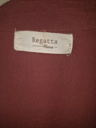 Blusa terracota con encaje - miniatura 2