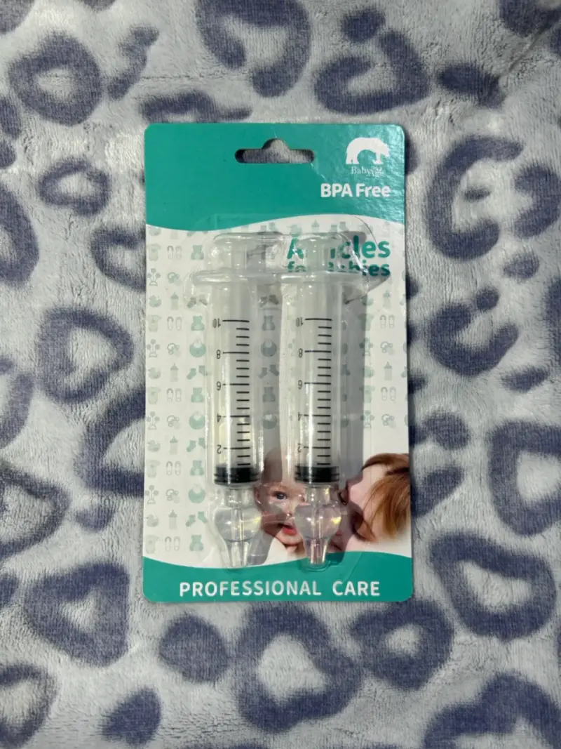 Pack 2 Jeringas para bebé sin BPA