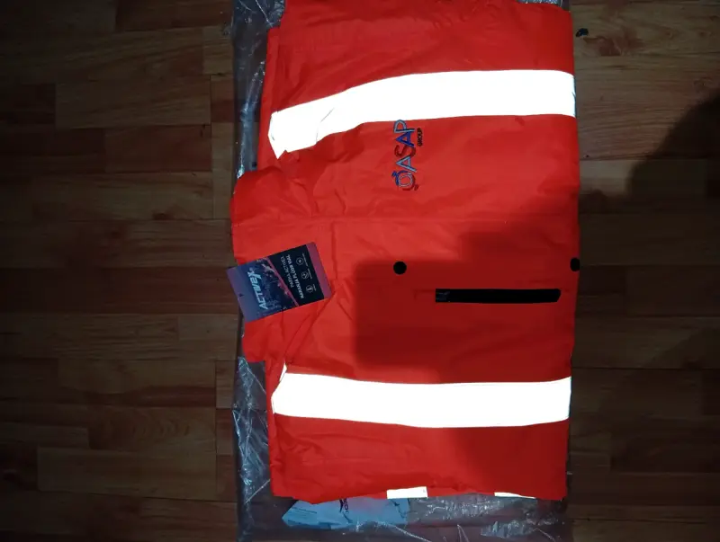 Chaqueta reflectante naranja Actmex - 2