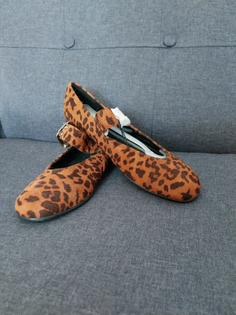 Bailarinas con estampado animal print - 1