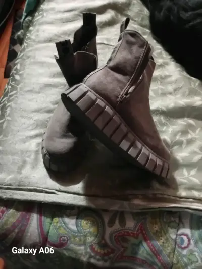 Botines de gamuza marrón - miniatura 2