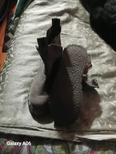 Botines de gamuza marrón - miniatura 3