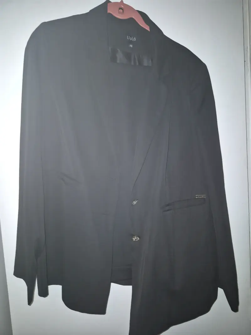 Blazer negro elegante Liola - 1