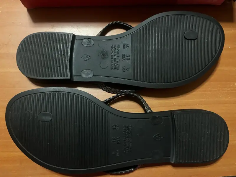 Sandalias flip-flop Grendha gris - 2