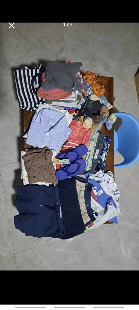 Lote de ropa infantil