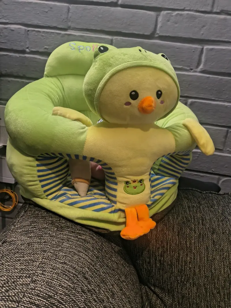 Sillón de aprendizaje infantil verde - 1