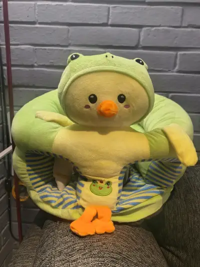 Sillón de aprendizaje infantil verde - miniatura 2