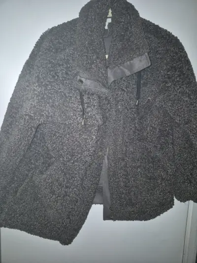Chaqueta de lana gris - miniatura 1