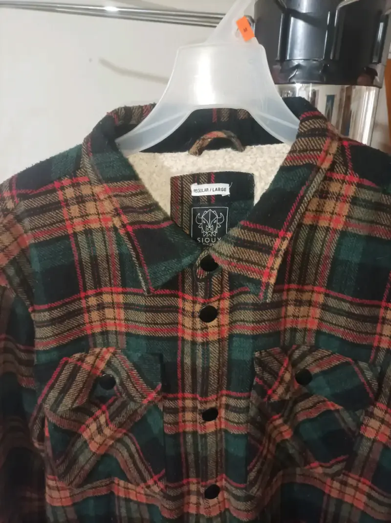 Chaqueta de franela forrada - 2