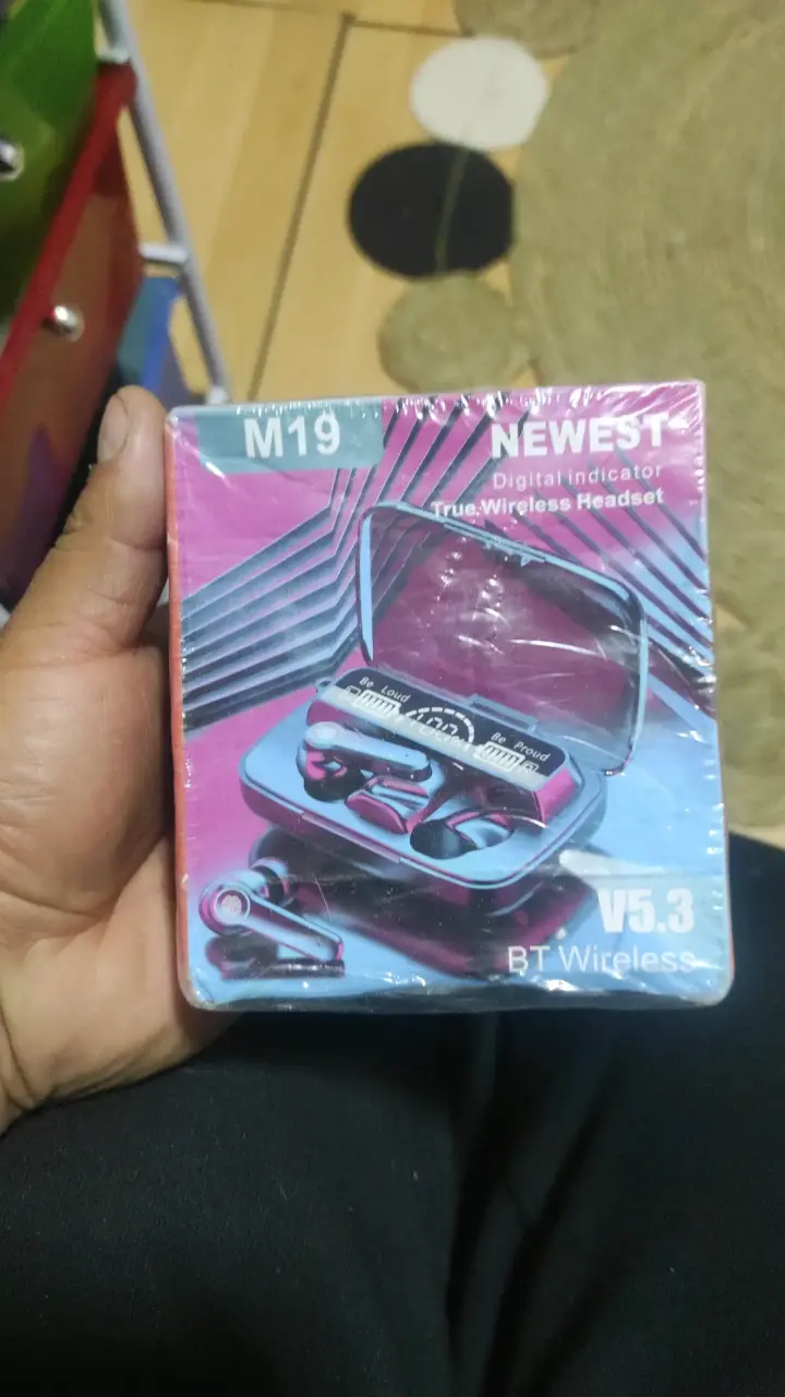 Audífonos inalámbricos M19 nuevos - 1