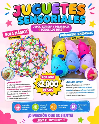 Juguetes Sensoriales Expansibles - miniatura 1