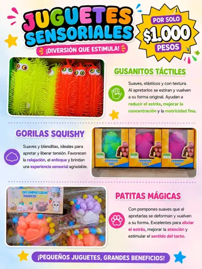 Juguetes Sensoriales Expansibles - miniatura 2