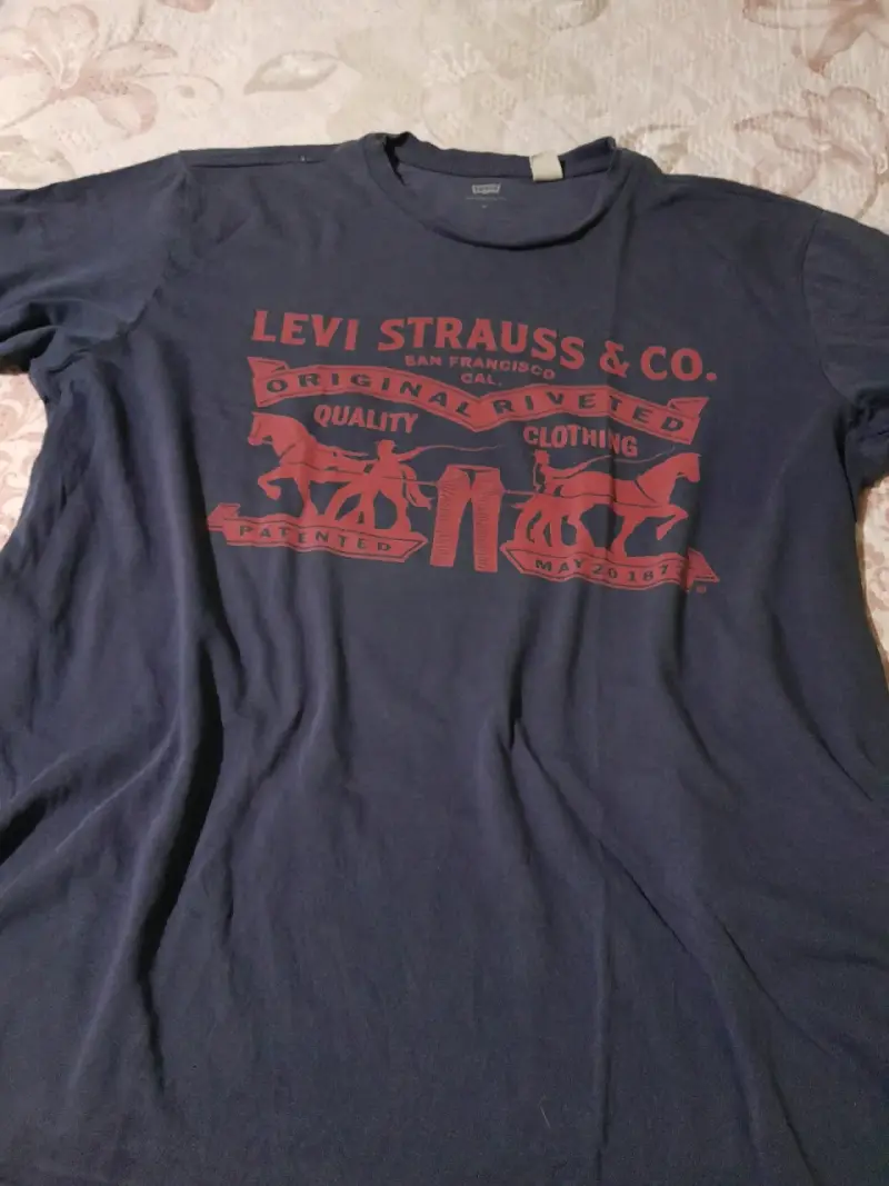 Polera azul Levi Strauss - 1