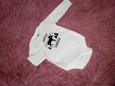 Body de bebé estampado colorido - miniatura 2
