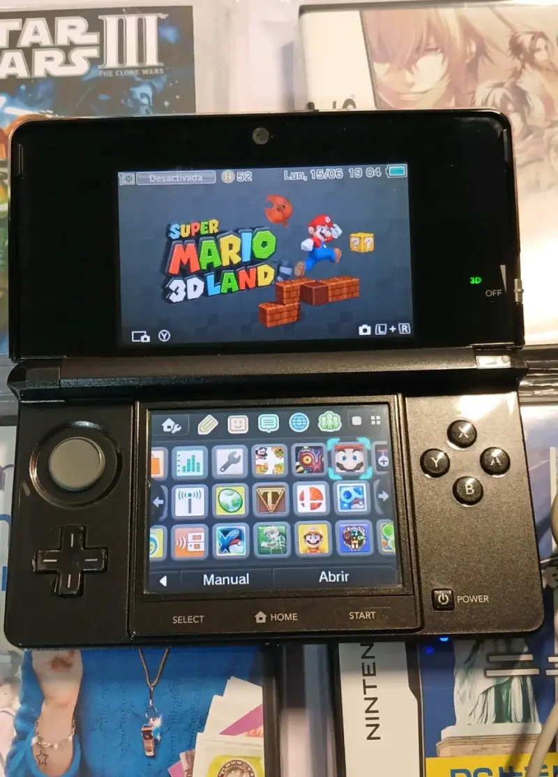 Consola Nintendo 3DS con juego desbloqueada - 1