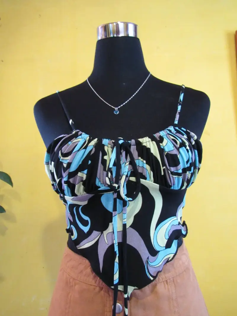 Top crop estampado - 1