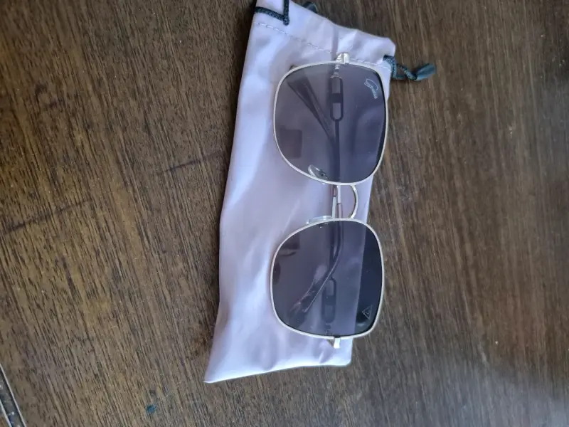 Gafas de sol cuadradas metalizadas - 2