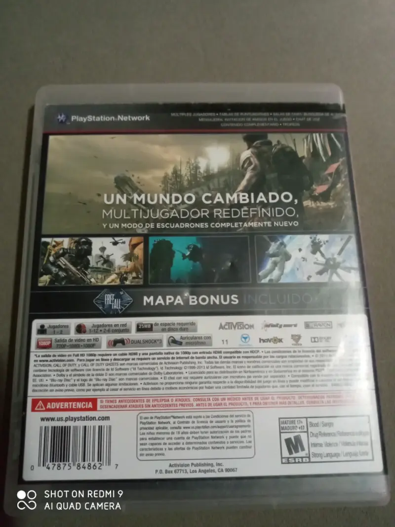 Juego PS3 Call of Duty: Ghosts - 2