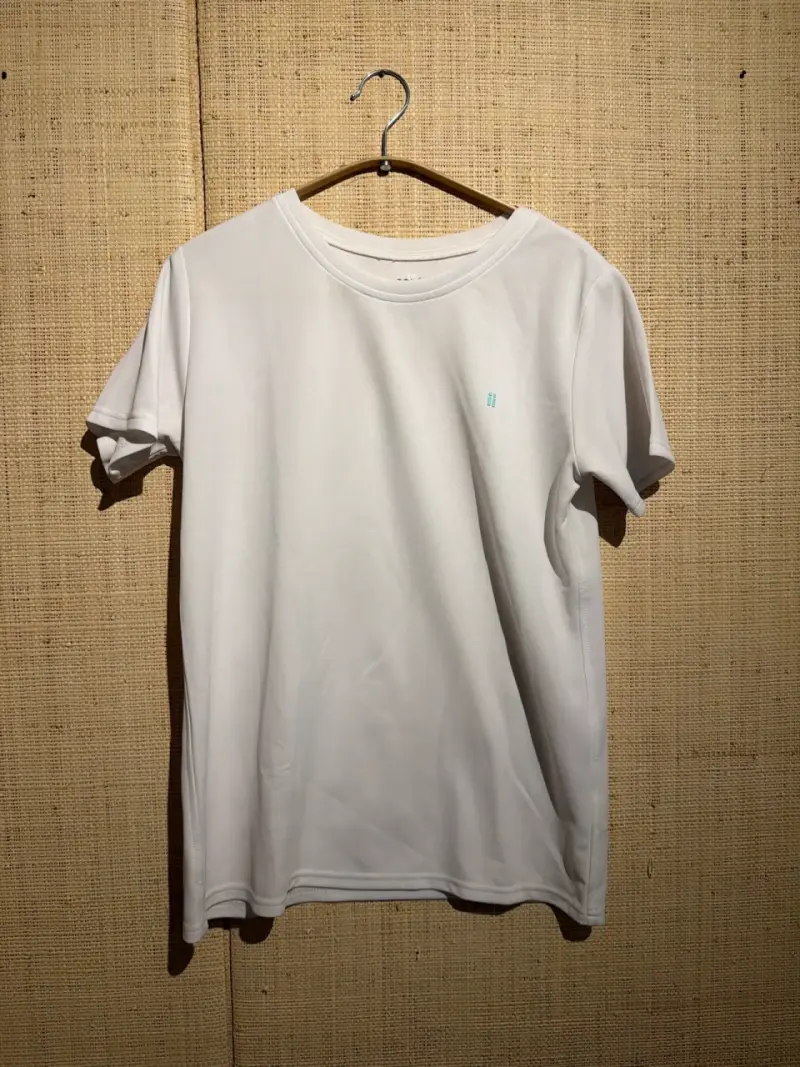 Polera blanca deporte seppia - 1
