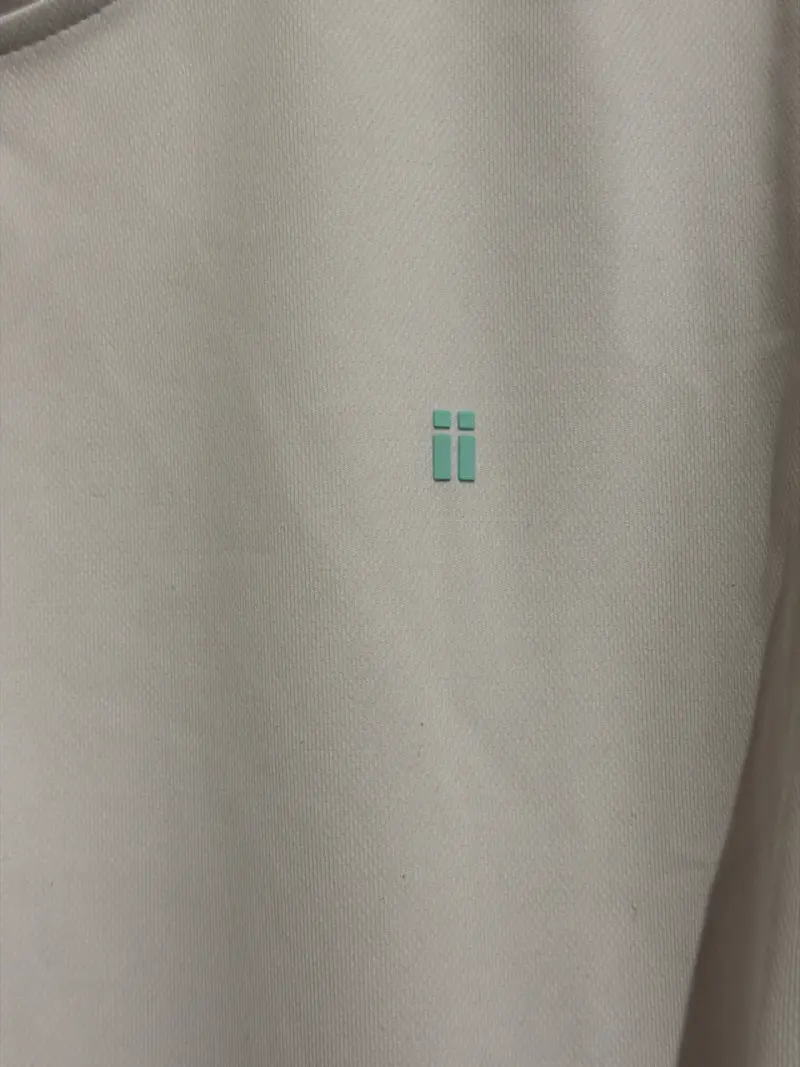 Polera blanca deporte seppia - 3