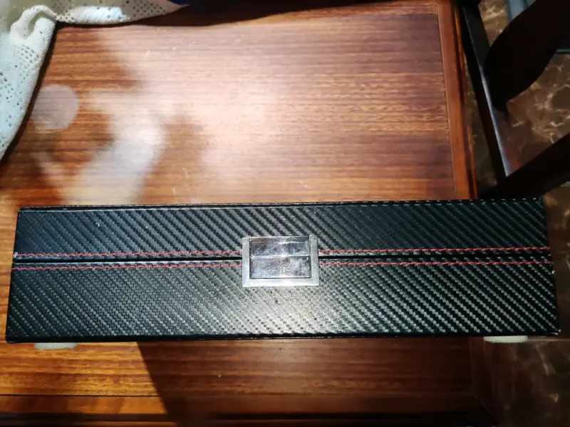 Organizador de relojes con tapa vidrio - 3
