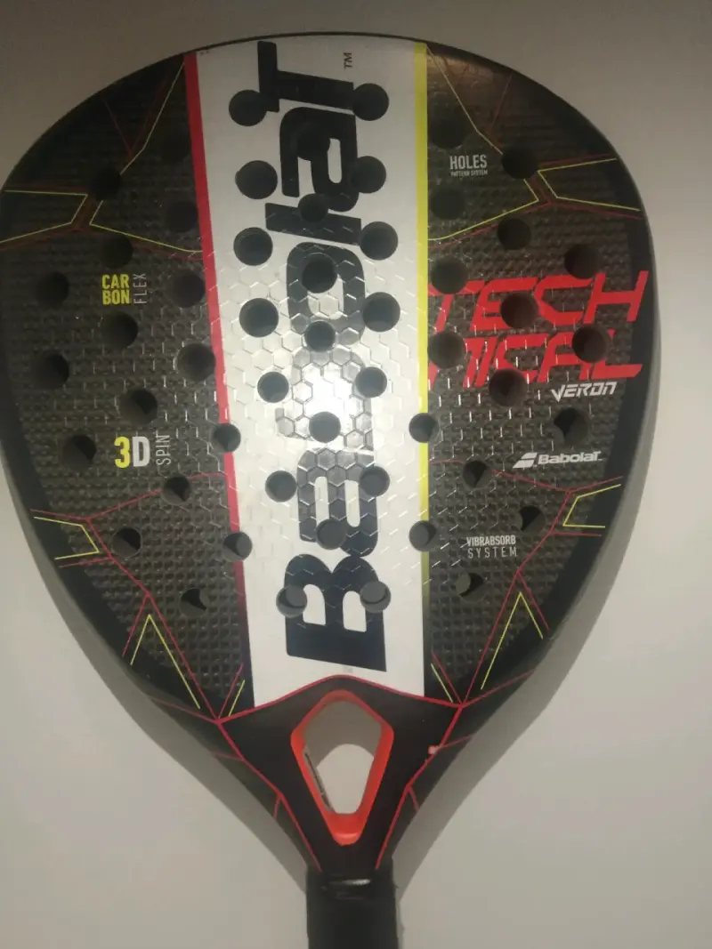 Paleta Padel Babolat Technical Veron 2021 Carbono - 5
