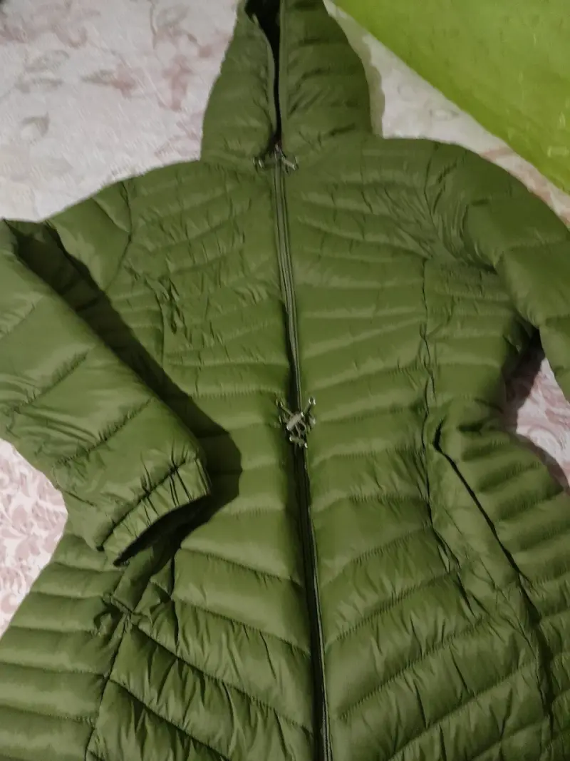 Chaqueta verde acolchada - 2