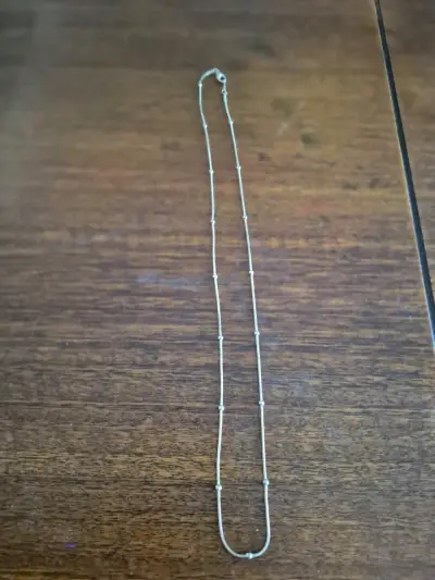 Cadena de acero inoxidable delicada - miniatura 1