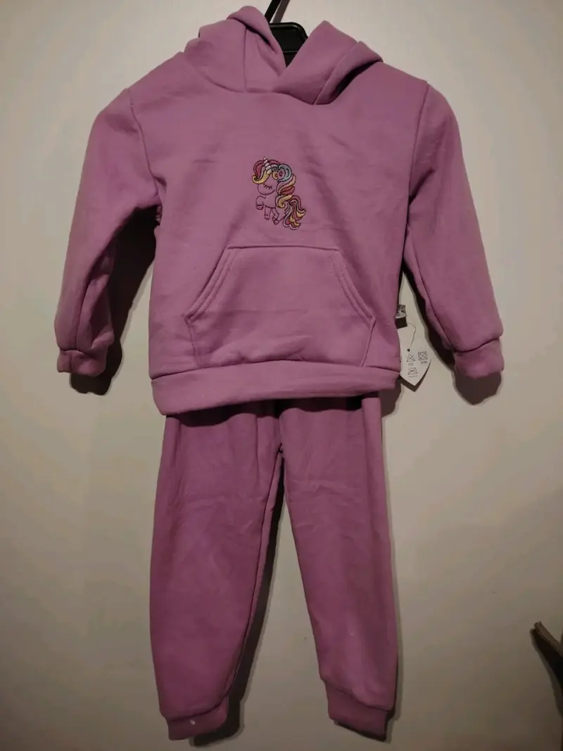 Conjunto polar unicornio lila - 1