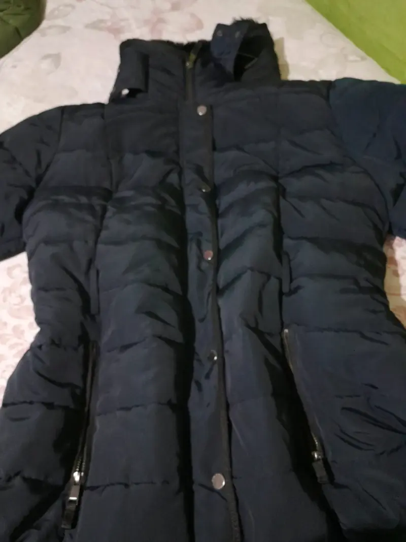 Parka acolchada negra - 2