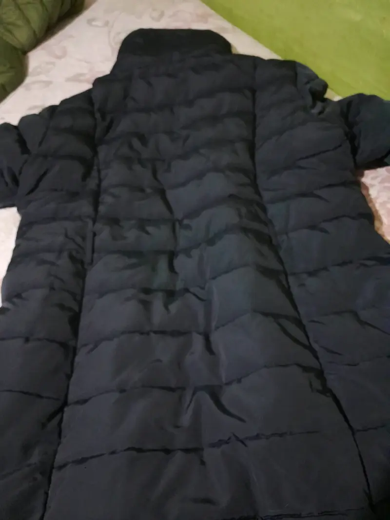 Parka acolchada negra - 3