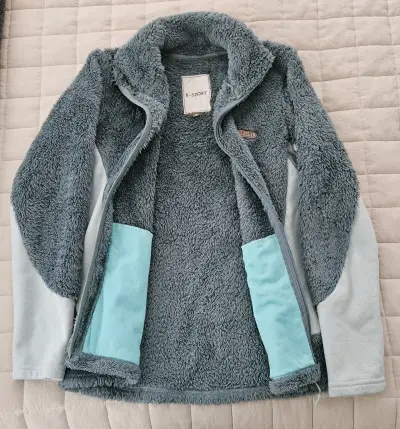 Chaqueta polar gris K-Sport - miniatura 1