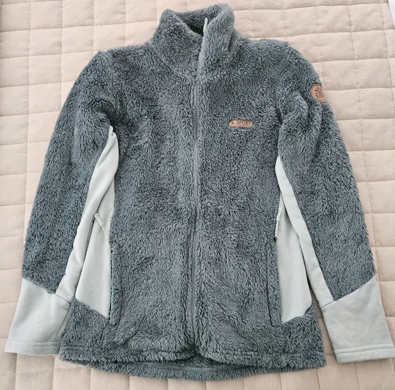Chaqueta polar gris K-Sport - 3