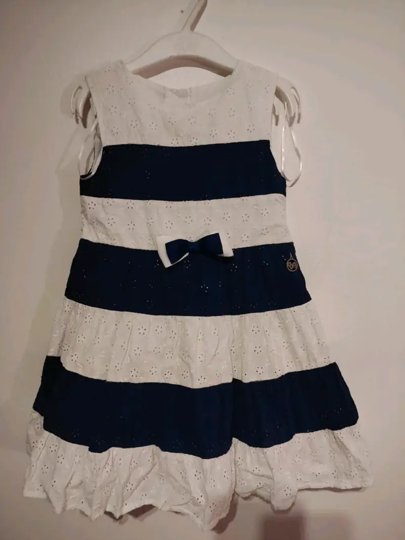 Vestido de mezclilla corto - 5