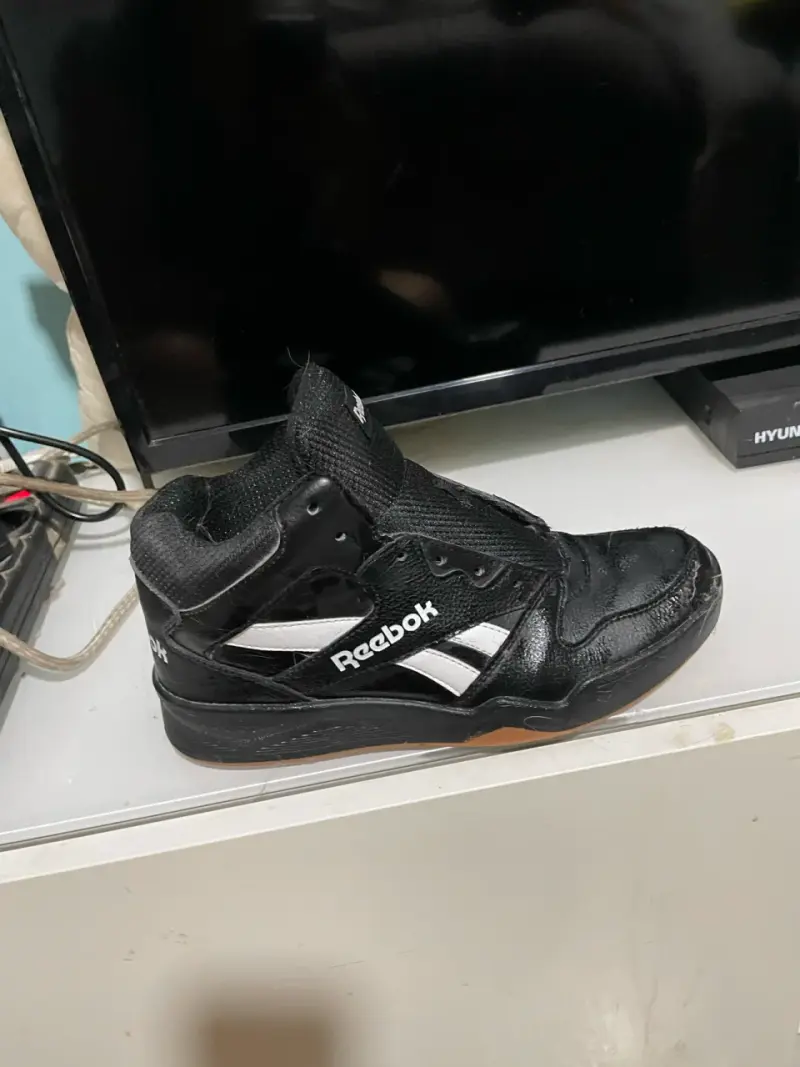 Zapatillas negras Reebok usadas - 1