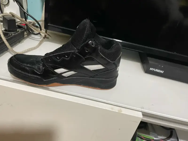 Zapatillas negras Reebok usadas - 2