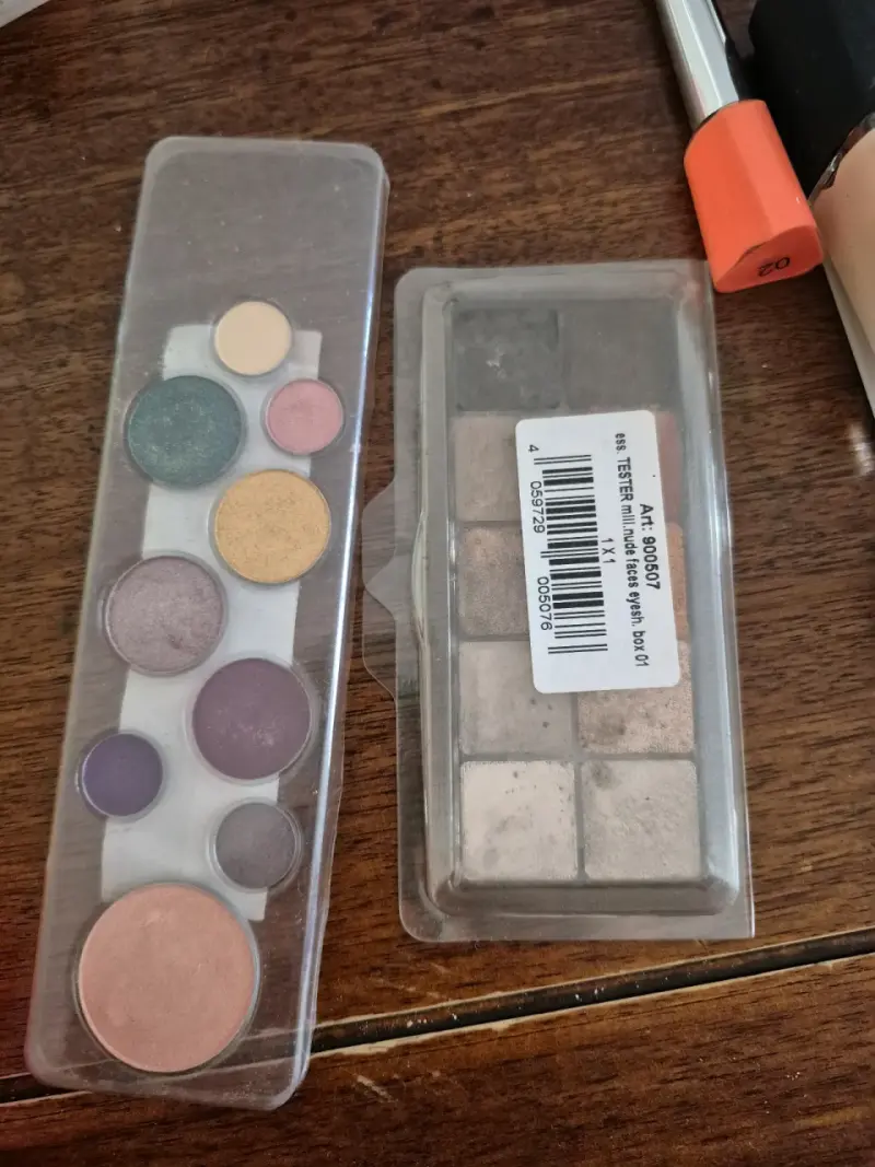 Paletas de sombras de ojos