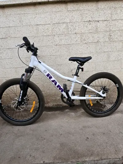 Bicicleta RAM montaña blanca - miniatura 2