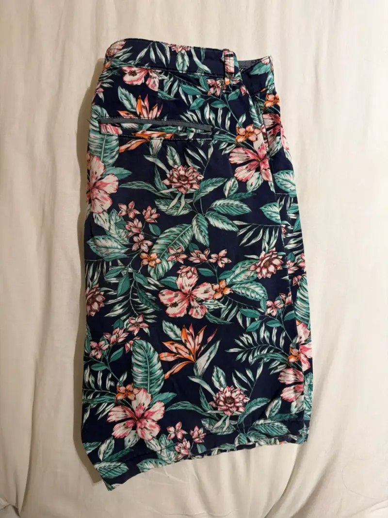 Bermudas florales multicolor - 3