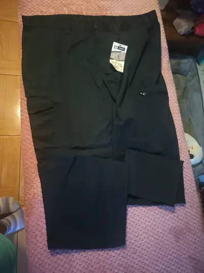 Pantalones negros cargo nuevos - miniatura 1