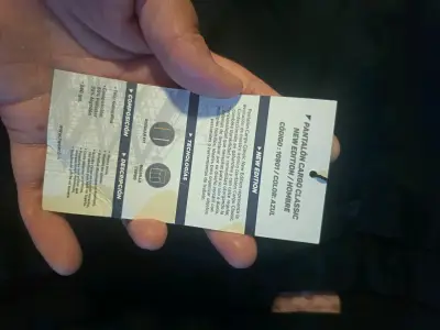 Pantalones negros cargo nuevos - miniatura 5