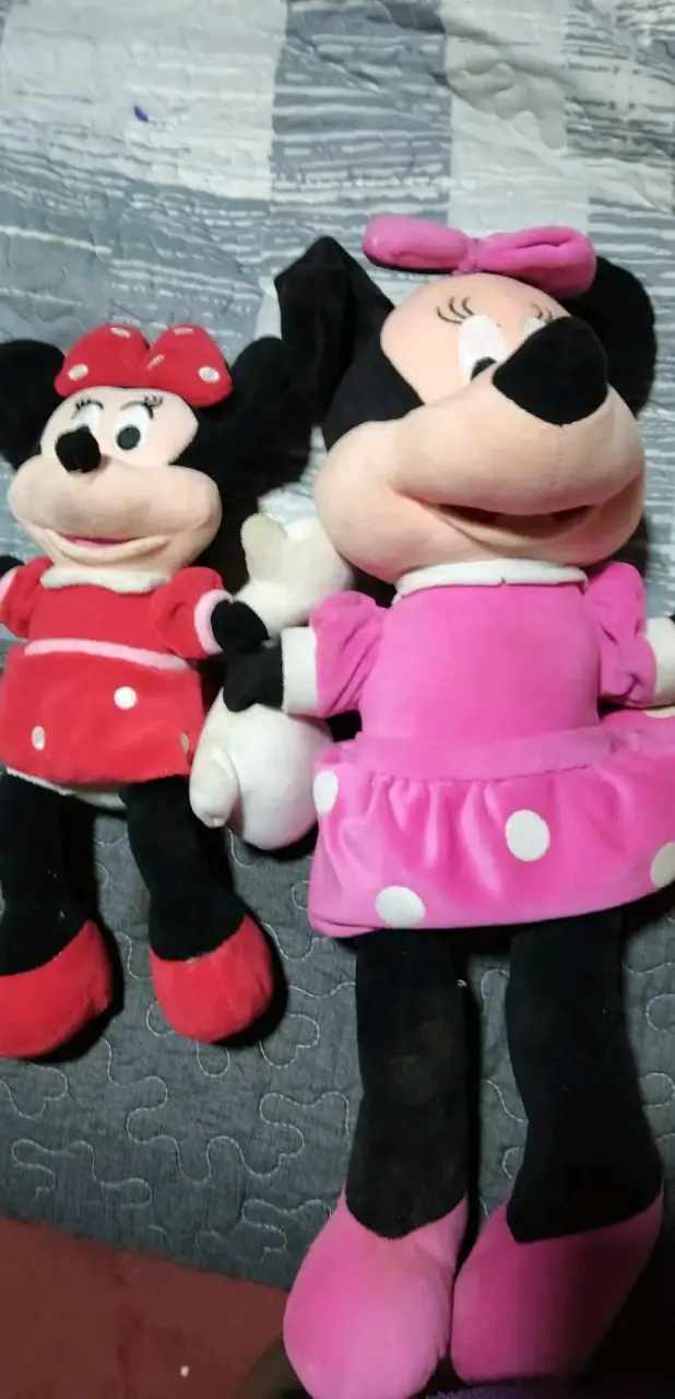 Peluches Minnie Mouse conjunto
