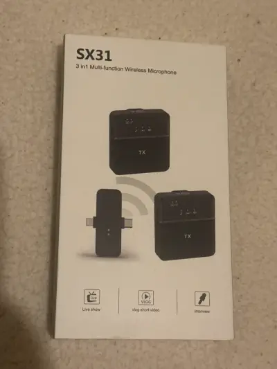 Micrófono inalámbrico SX31 3 en 1 - miniatura 1